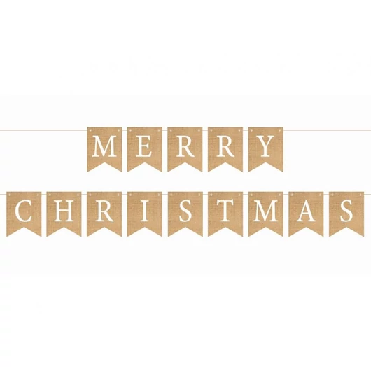 Merry Christmas Brown felirat 250 cm