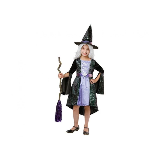 Boszorkány Purple Celestial jelmez 130/140 cm