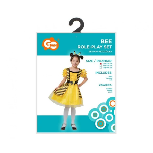 Méhecske Yellow jelmez 110/120 cm
