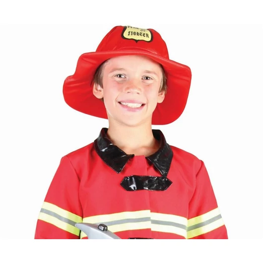 Tűzoltó Red jelmez 120/130 cm