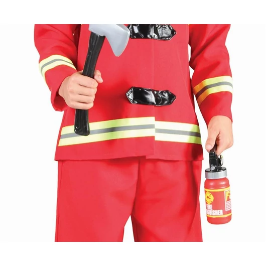Tűzoltó Red jelmez 120/130 cm
