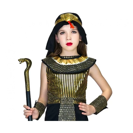 Egyiptomi királynő Black jelmez 130/140 cm