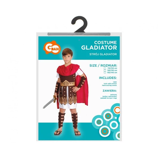 Gladiator Warrior jelmez 120/130 cm