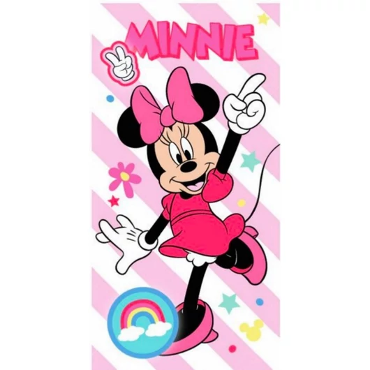 Disney Minnie Joy Splash fürdőlepedő, strand törölköző 70x140 cm (Fast Dry)