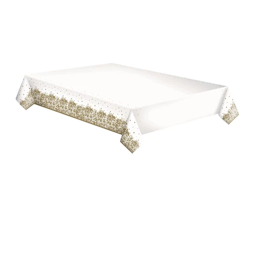 Díszes Gold papír asztalterítő 120x180 cm