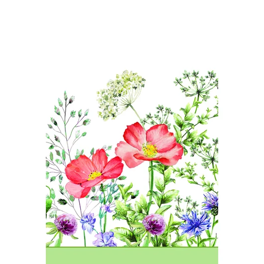 Virág Meadow in June papír asztalterítő 120x180 cm