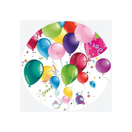 Lufis Party papírtányér 8 db-os 18 cm