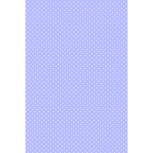 Lila White Dots papír asztalterítő 120x180 cm