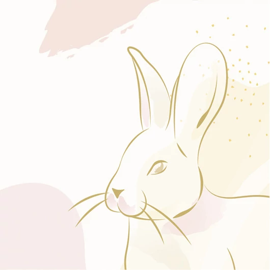 Húsvét Gold Template szalvéta 20 db-os 33x33 cm