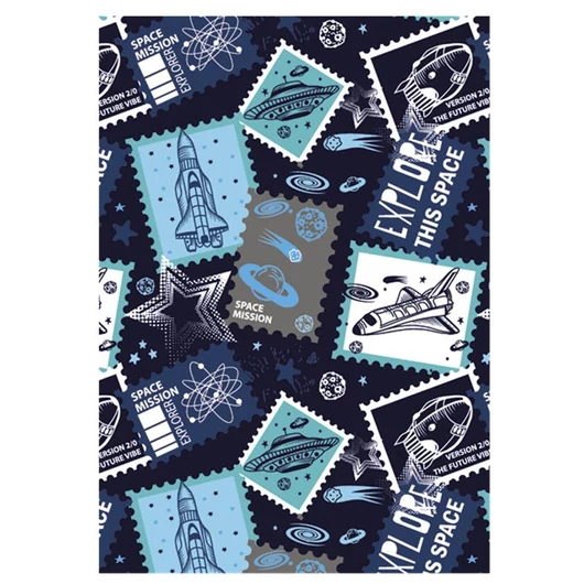 Űr Stamp A/4 gumis mappa