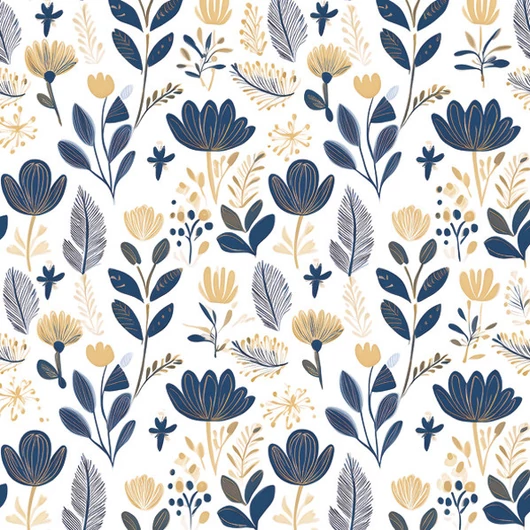 Virág Scandinavian Floral szalvéta 20 db-os 33x33 cm