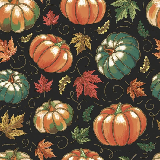 Halloween Maple Leaves szalvéta 20 db-os 33x33 cm
