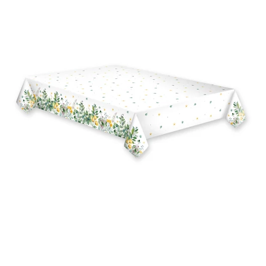 Virág Floral Frame papír asztalterítő 120x180 cm