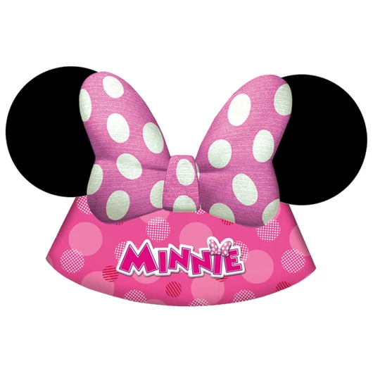 Disney Minnie Junior parti kalap, csákó 6 db-os