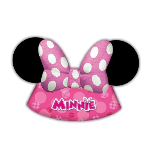 Disney Minnie Junior parti kalap, csákó 6 db-os