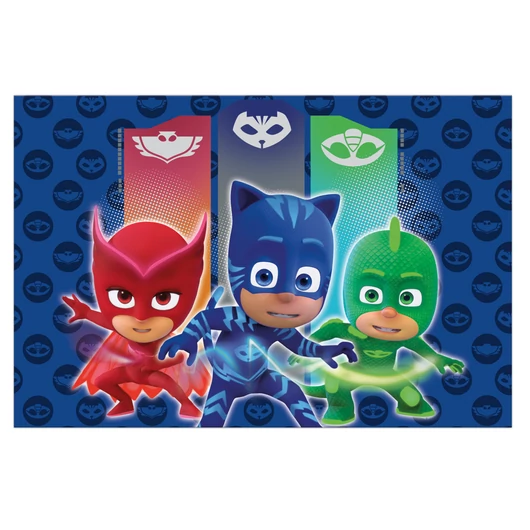 Pizsihősök Trio műanyag asztalterítő 120x180 cm