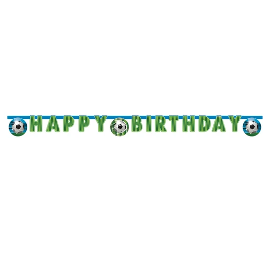 Focis Soccer Fans Happy Birthday felirat FSC 2 m