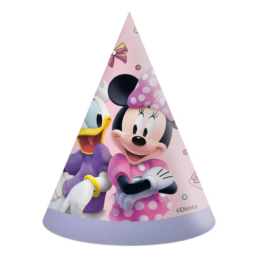 Disney Minnie Junior parti kalap, csákó 6 db-os FSC