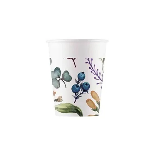 Virág Herbs papír pohár 8 db-os 200 ml