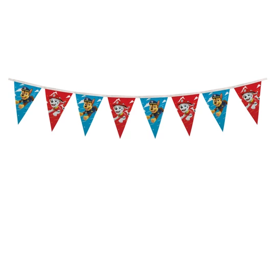 Mancs Őrjárat Rescue Heroes textil zászlófüzér 2,3 m