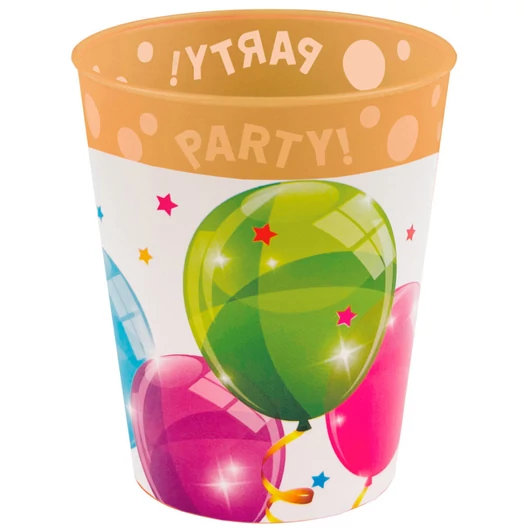 Lufis Sparkling micro prémium műanyag pohár szett 4 db-os 250 ml