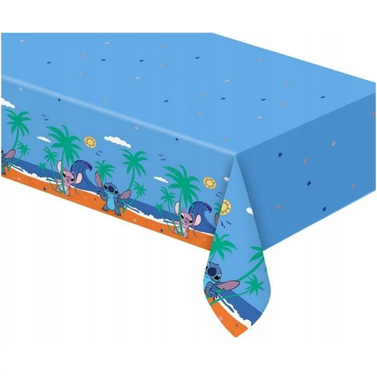 Disney Lilo és Stitch, A csillagkutya Angel műanyag asztalterítő 120x180 cm