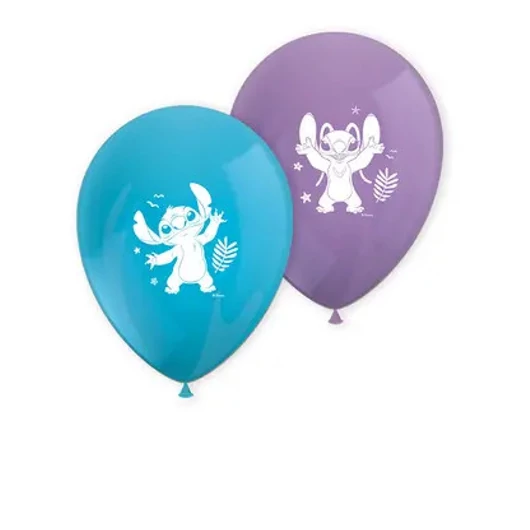 Disney Lilo és Stitch, A csillagkutya Angel léggömb, lufi 8 db-os