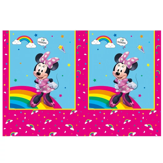 Disney Minnie Makes Me Smile műanyag asztalterítő 120x180 cm