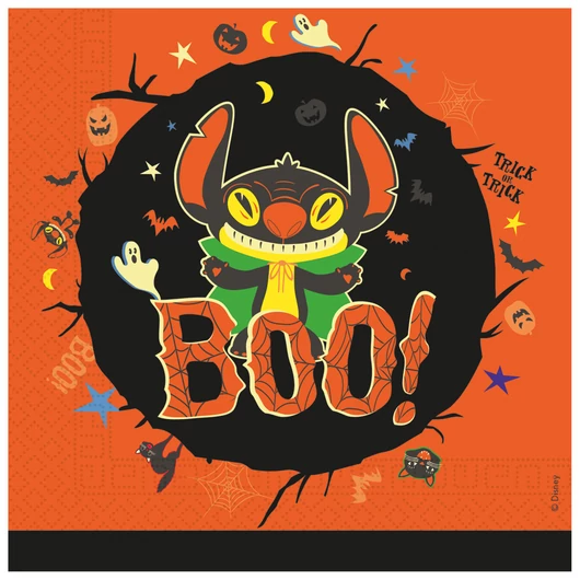 Disney Lilo és Stitch, A csillagkutya Halloween szalvéta 20 db-os 33x33 cm FSC