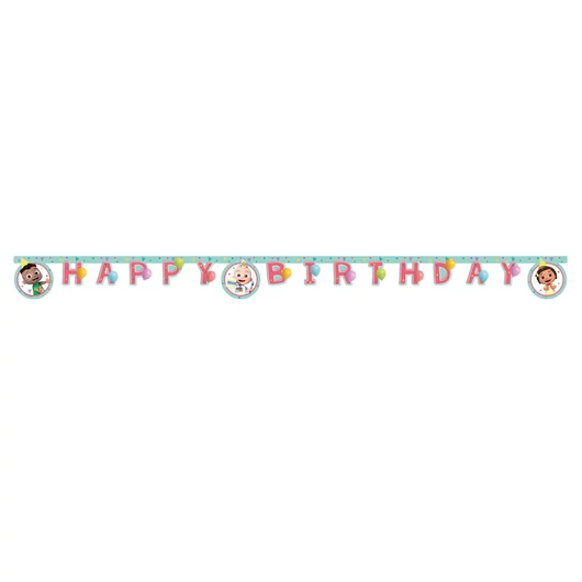 CoComelon Birthday felirat 200 cm FSC