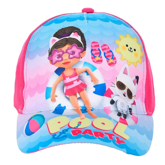 Gabi babaháza Pool Party Pink gyerek baseball sapka 52 cm