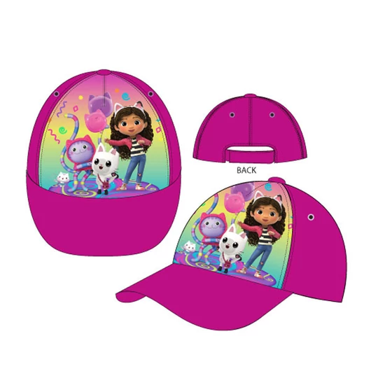 Gabi babaháza Kitty Crew gyerek baseball sapka 54 cm