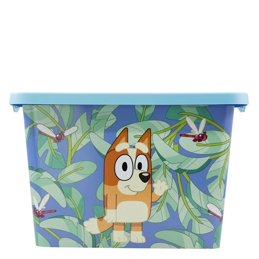 Bluey Leaves műanyag tároló doboz 7 L