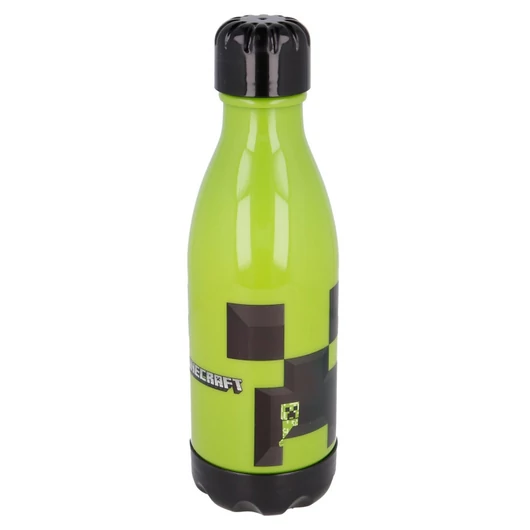 Minecraft Creeper műanyag kulacs csavaros kupakkal 560 ml