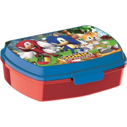Sonic a sündisznó Adventure funny műanyag szendvicsdoboz