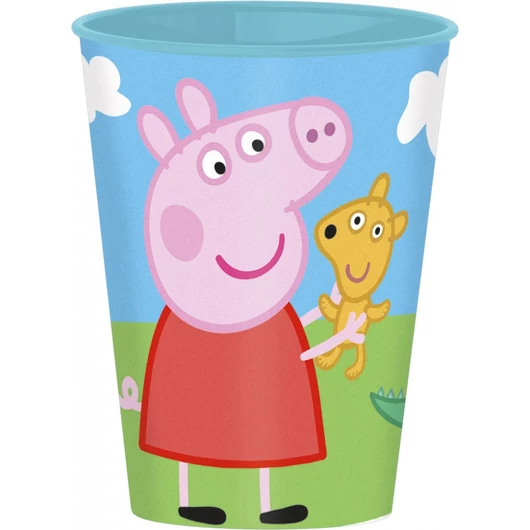 Peppa malac Kindness Blue műanyag pohár 260 ml