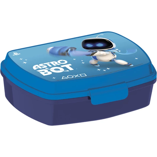 Playstation Astro Bot funny műanyag szendvicsdoboz