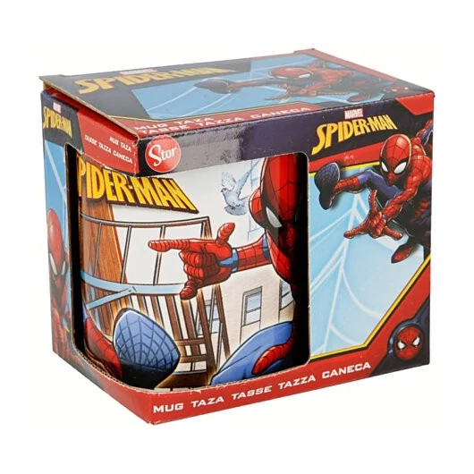 Pókember Streets porcelán bögre 325 ml (11 oz) Díszdobozban