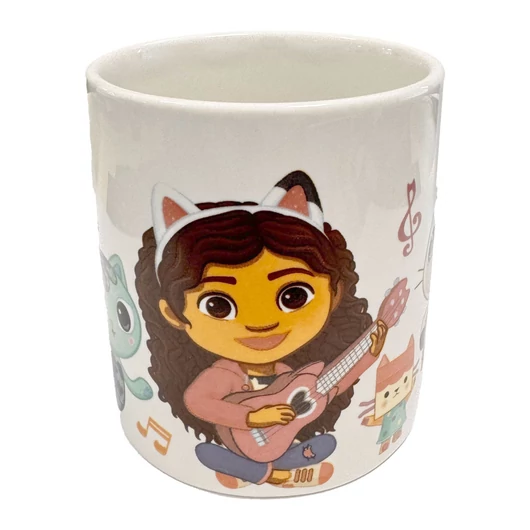 Gabi babaháza Music porcelán bögre 235 ml (8 oz) Díszdobozban