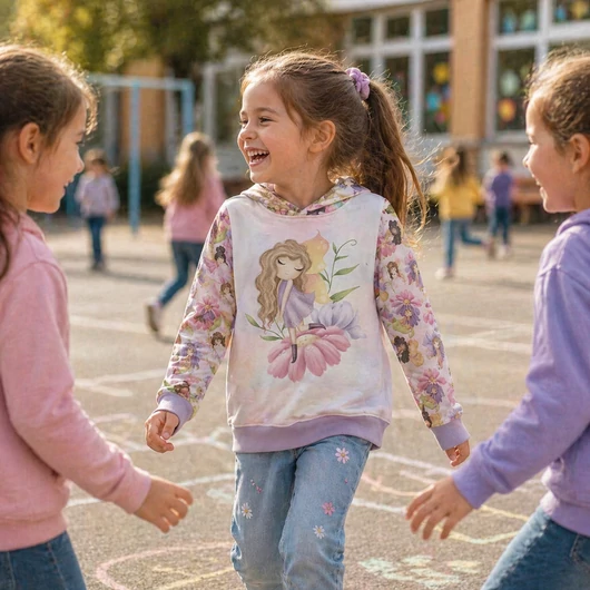 Prémium Futter, szabadidő anyag panel 40x50 cm, A mező tündére