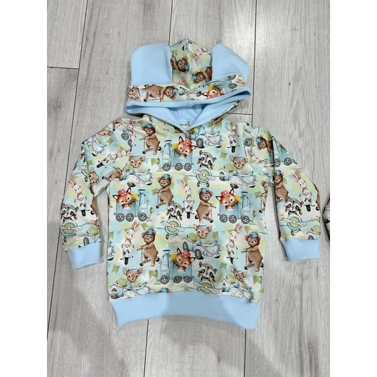 Prémium mintás futter, Állatkák kisfiúknak