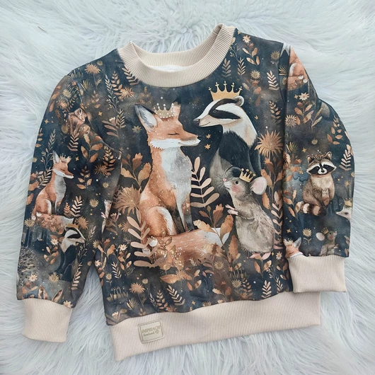 Prémium mintás futter, Az arany erdő állatai