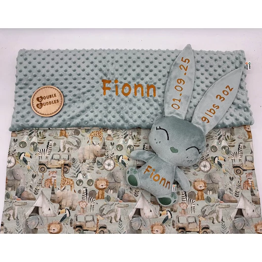 Prémium mintás pamutvászon, Afrikai szafari