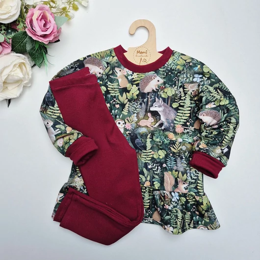 Prémium mintás futter, A suttogó erdő állatai