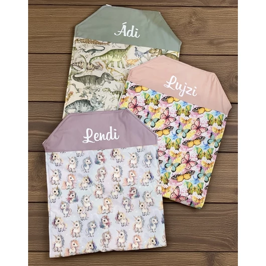 Prémium mintás pamutvászon, Mesés pillangók