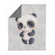 Prémium pamutvászon panel 75x100 cm, édes kis panda