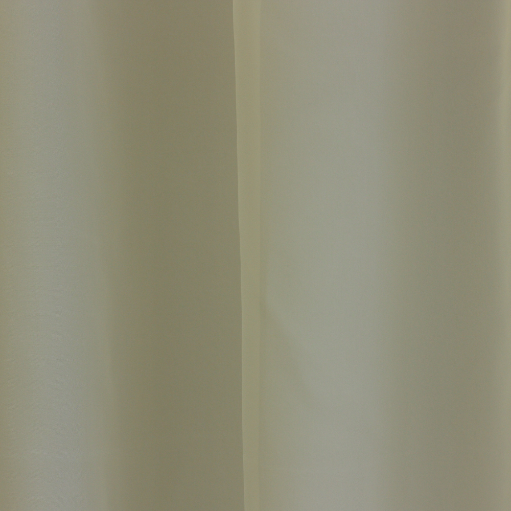 Voile függöny anyag,  sötét drapp színben, ólomzsinórral 290 cm